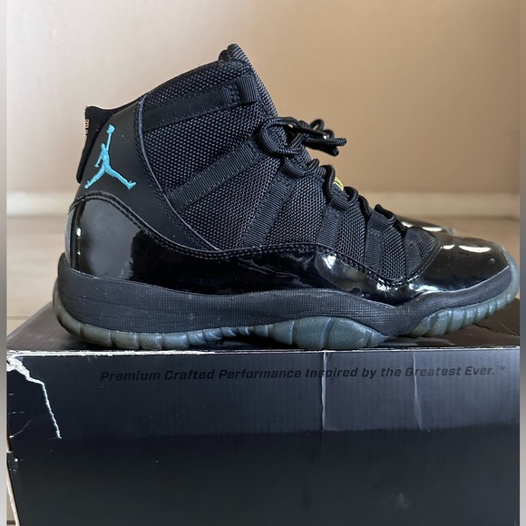 Jordan 11 Retro
Gamma Blue (GS) BLACK/GAMMA BLUE-VARSITY MAIZE - Picture 6 of 8